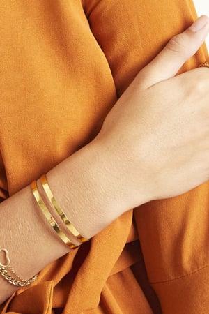 Armband Plain Jane Zilver Stainless Steel One size h5 Afbeelding3